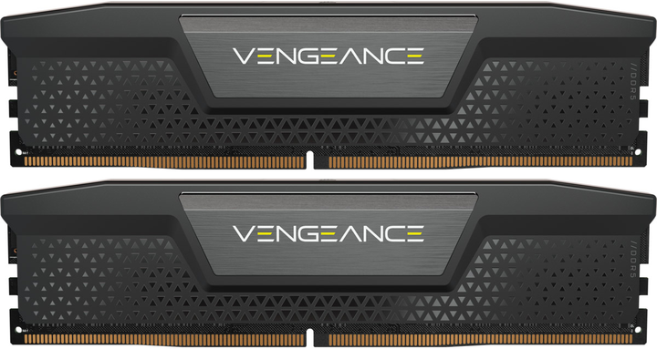 Pamięć Corsair DDR5-6400 32768MB PC5-51200 (Kit of 2x16384) Vengeance Black (CMK32GX5M2B6400C36) - obraz 1