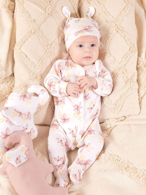 Pajacyk niemowlęcy dla dziewczynki Nicol 203031 74 cm Wielobarwny (5905601024194) - obraz 2