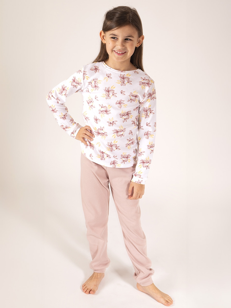 Дитяча піжама для дівчинки Nicol 203036 128 см Різнокольорова (5905601024286) - зображення 1