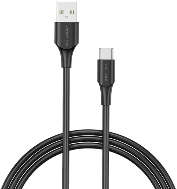 Кабель Vention USB Type-A - USB Type-C 3 м Grey (6922794747081) - зображення 1