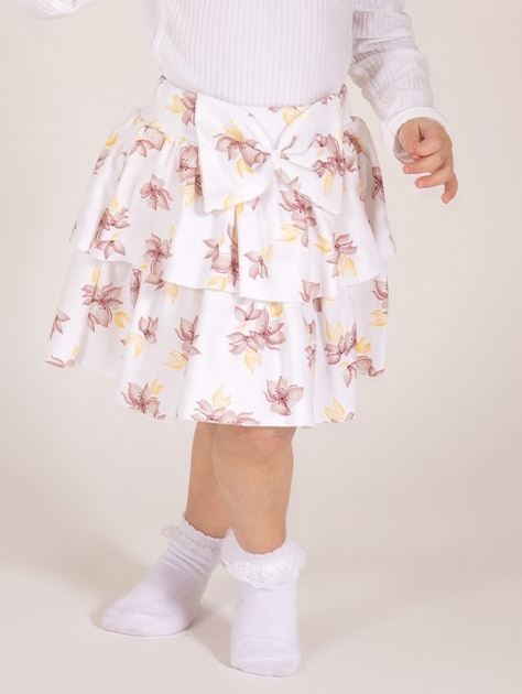 Dziecięca letnia spódnica dla dziewczynki Nicol 203173 80 cm Wielobarwna (5905601025757) - obraz 1