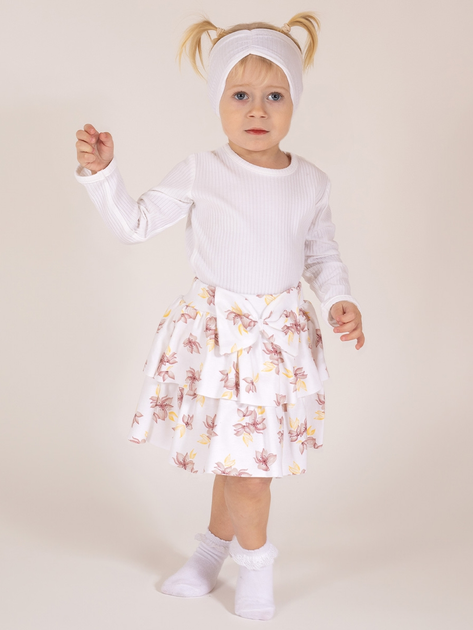Dziecięca letnia spódnica dla dziewczynki Nicol 203173 80 cm Wielobarwna (5905601025757) - obraz 2