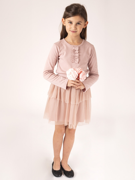 Dziecięca letnia spódnica dla dziewczynki Nicol 203174 116 cm Beżowa (5905601025917) - obraz 2