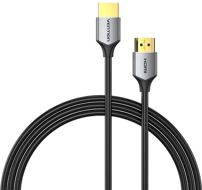 Kabel Vention HDMI - HDMI 1.5 m Grey (6922794756946) - obraz 1