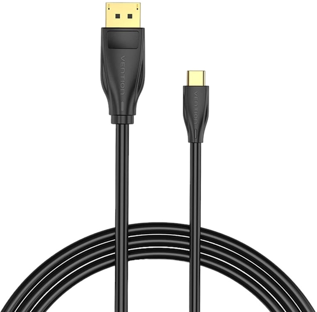 Kabel Vention USB Type-C - DisplayPort 2 m Black (6922794756045) - obraz 1