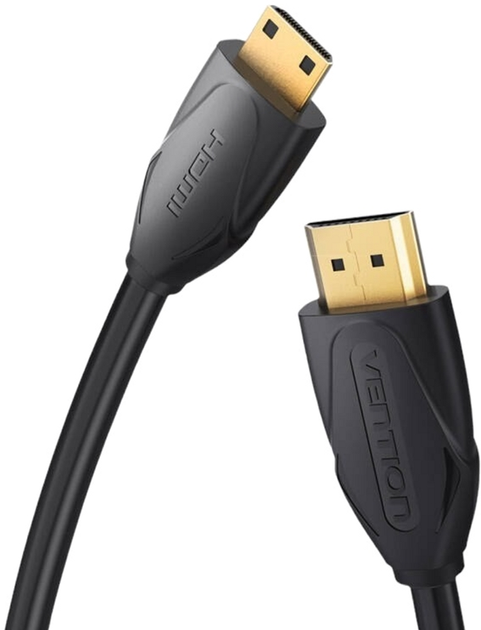 Kabel Vention mini-USB - HDMI 1.5 m Black (VAA-D02-B150) - obraz 2