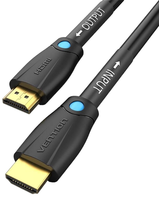 Kabel Vention HDMI - HDMI 1 m Black (6922794754041) - obraz 1
