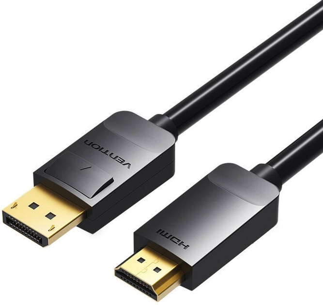 Кабель Vention DisplayPort - HDMI 3 м Black (6922794733350) - зображення 1