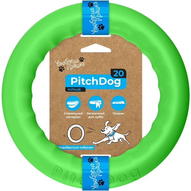 Іграшки Collar PitchDog Кільце для апортування, салатовий d: 28 см (z62385) - зображення 3