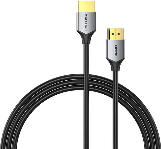 Kabel Vention HDMI - HDMI 0.5 m Grey (6922794756922) - obraz 1