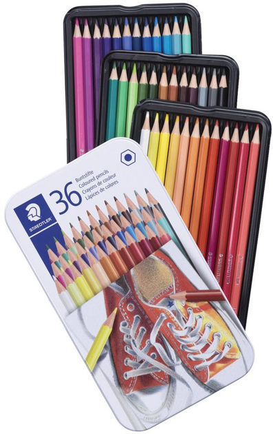 Набір кольорових олівців Staedtler Piece Colouring 36 шт (4007817048306) - зображення 2