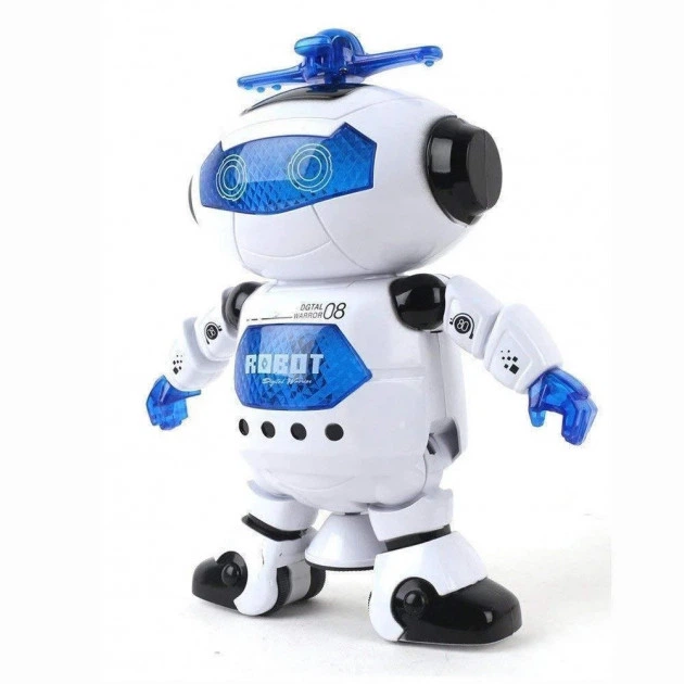 Игрушка робот вращающийся и поющий с LED-цветомузыкой XPRO DanceBOT - Фото 3 Игрушка робот вращающийся и поющий с LED-цветомузыкой XPRO DanceBOT - изображение 3