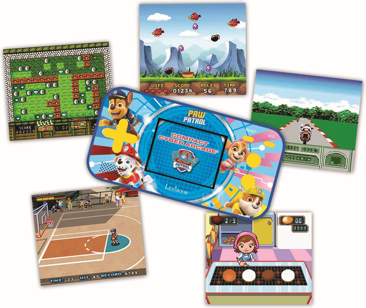 Interaktywna zabawka Lexibook Paw Patrol Compact Cyber Arcade (3380743085111) - obraz 4