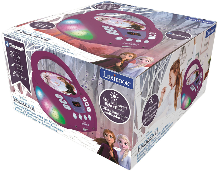 Boombox Lexibook Disney Frozen (3380743090252) - obraz 1