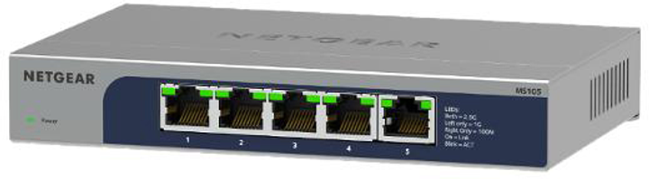 Przełącznik Netgear MS105 (MS105-100EUS) - obraz 2