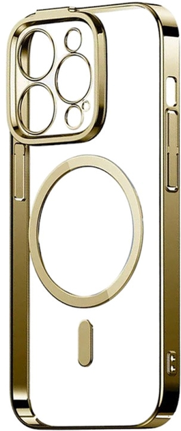 Панель + скло Baseus Glitter Magnetic with Cleaning Kit для Apple iPhone 14 Pro Gold (ARMC011015) - зображення 1