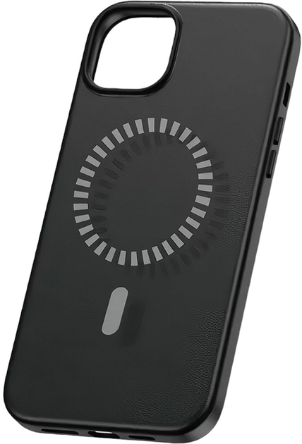 Панель Baseus Fauxther Series MagSafe для Apple iPhone 15 Plus Black (P60157305113-02) - зображення 1