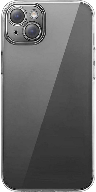 Etui Baseus Simple do Apple iPhone 14 Transparent (P60151104201-00) - obraz 2