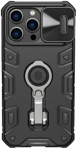 Etui Nillkin CamShield Armor Pro do Apple iPhone 14 Pro Max Black (6902048248748) - obraz 1