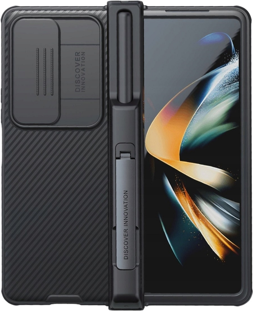 Etui Nillkin do Samsung Galaxy Z Fold 4 5G Black (6902048252653) - obraz 1