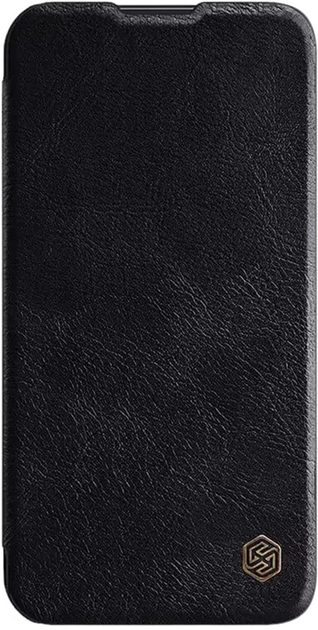 Etui z klapką Nillkin Qin Leather Pro do Samsung Galaxy S23 Black (6902048258488) - obraz 1