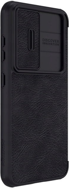 Etui z klapką Nillkin Qin Leather Pro do Samsung Galaxy S23+ Black (6902048258518) - obraz 1