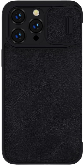 Etui z klapką Nillkin Qin Pro Leather Case do Apple iPhone 14 Pro Max Black (6902048249110) - obraz 2