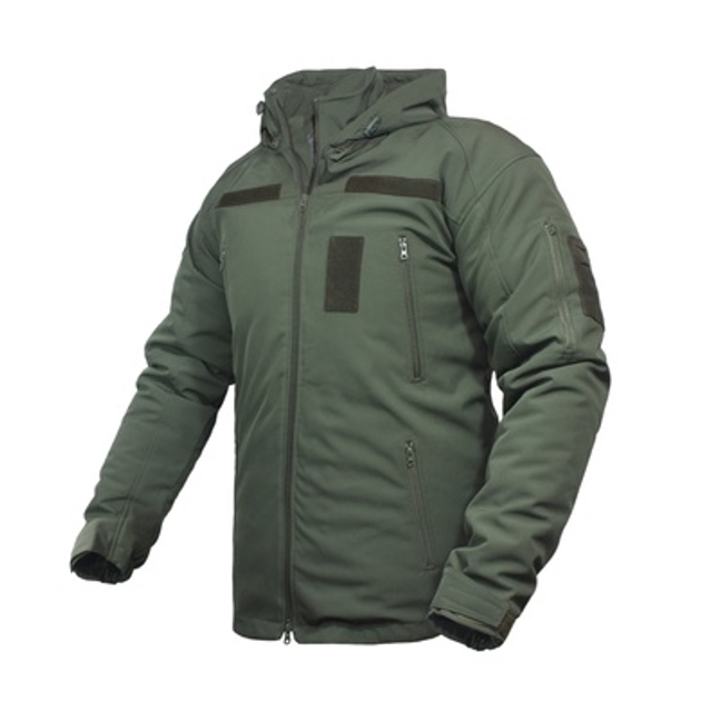 Куртка зимова Vik-Tailor SoftShell Olive 48 - зображення 1
