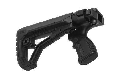Приклад складной с пистолетной рукояткой FAB для Mossberg 500, черный (Mil-Spec) - изображение 2