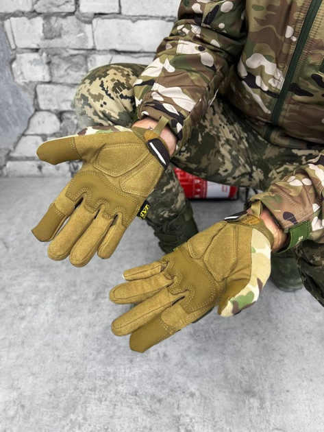 Тактические перчатки mpact mechanix XL - изображение 2
