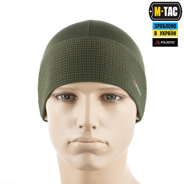 M-Tac шапка-підшоломник Polartec Army Olive M - зображення 2