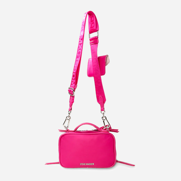 Сумка крос-боді через плече жіноча Steve Madden SM13000759 Рожева (8720857024005) - зображення 3