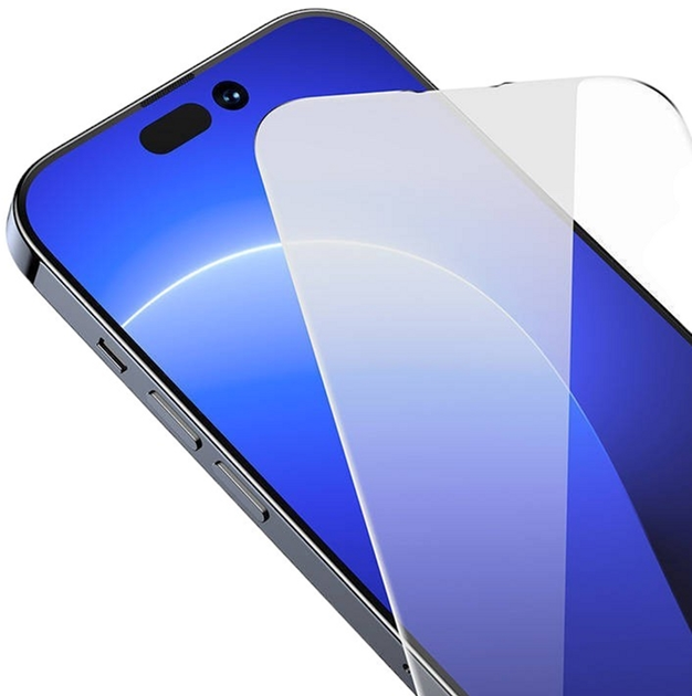 Szkło hartowane Baseus Crystal do Apple iPhone 14 Pro 2 szt (SGBL100102) - obraz 2