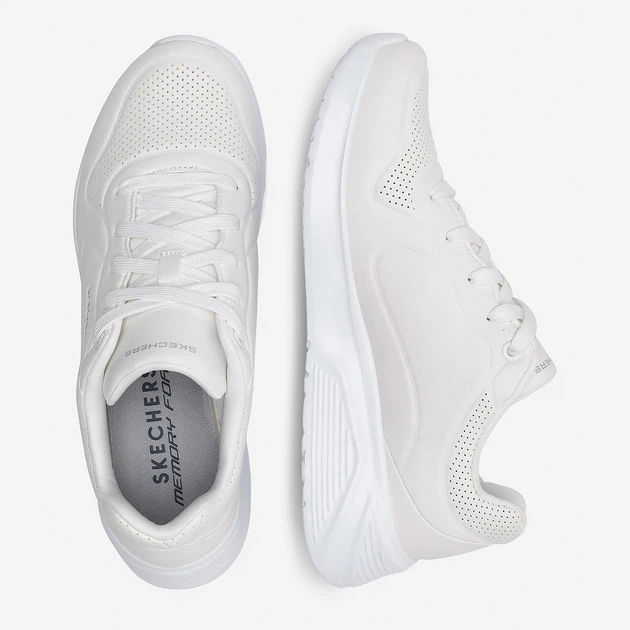Женские кроссовки Skechers Uno Lite 8750063 WHT 40 (10US) 27 см Белые (5905588264569) - изображение 4