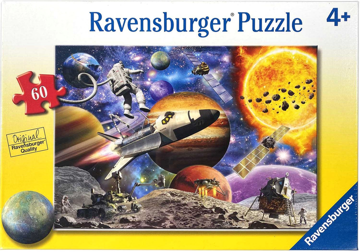 Puzzle Ravensburger Explore Space 60 elementów (4005556051625) - obraz 1