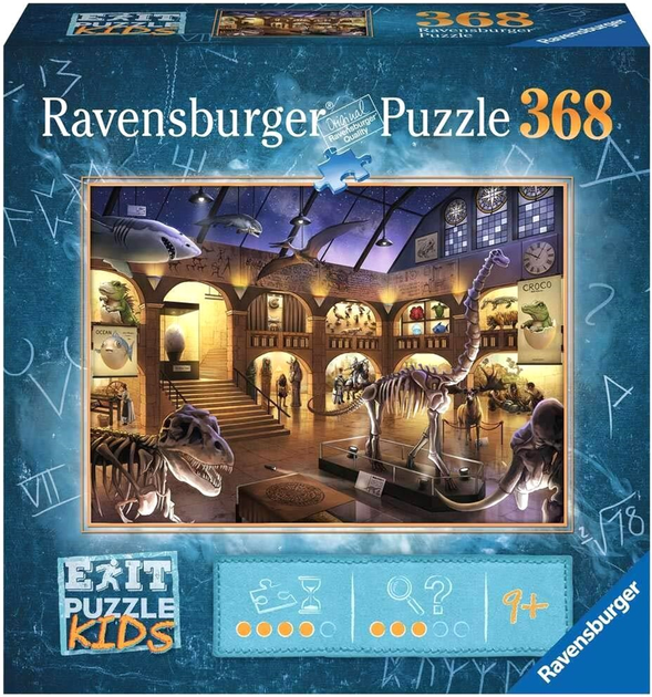 Puzzle Ravensburger Exit Muzeum histori naturalnej 368 elementów (4005556129256) - obraz 1