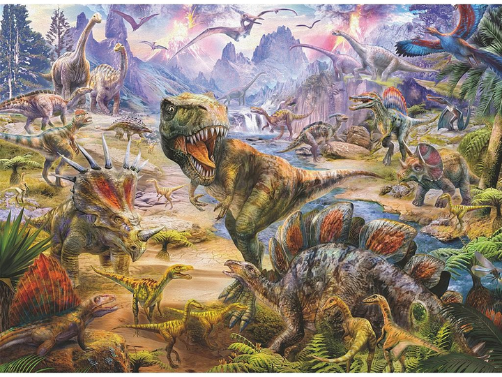 Пазл Ravensburger Динозаври 300 елементів (4005556132959) - зображення 2