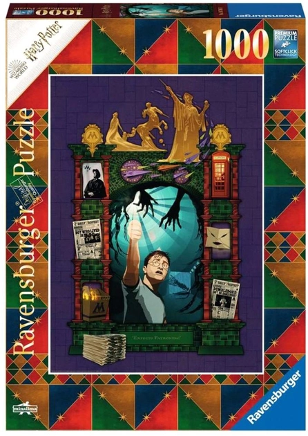 Puzzle Ravensburger Kolekcja Harry Potter 1000 elementów (4005556167463) - obraz 1