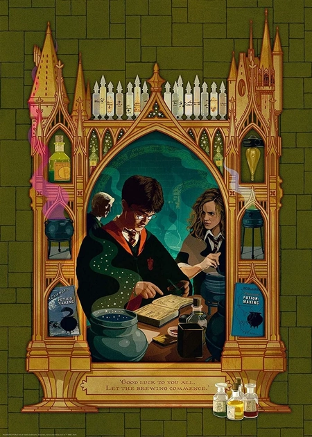 Puzzle Ravensburger Kolekcja Harry Potter 1000 elementów (4005556167470) - obraz 2