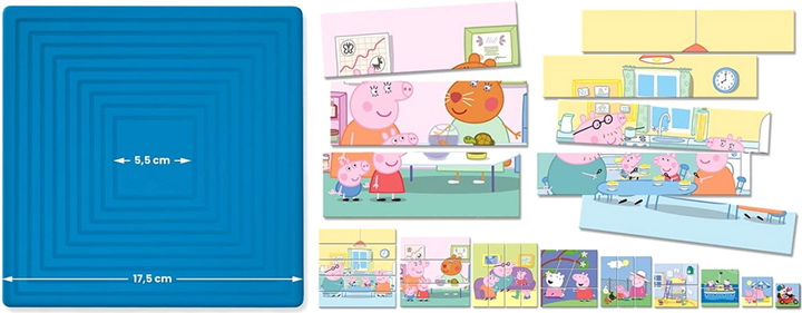 Puzzle Lisciani Peppa Pig 25 elementów (8008324097838) - obraz 2