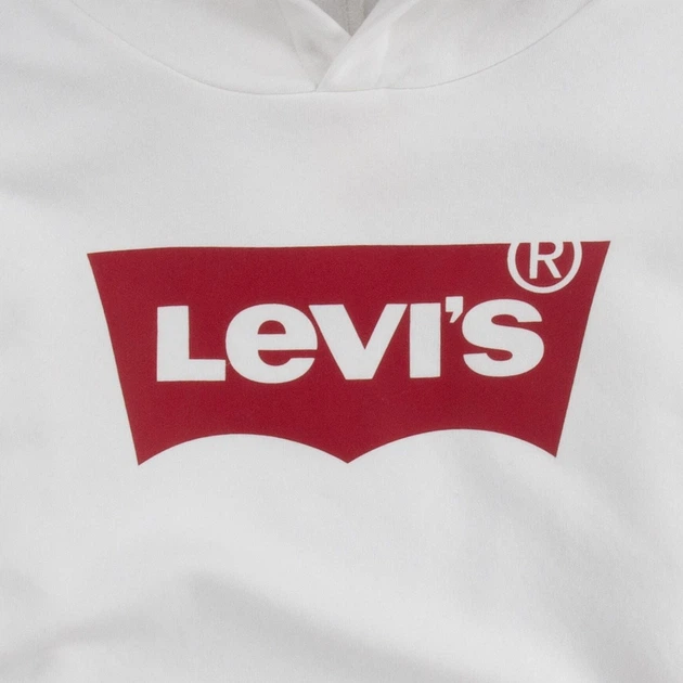 Підліткове худі для хлопчика Levi's 9E8778-001 134-140 см (10A) Біле (36651146-15259285) - зображення 6