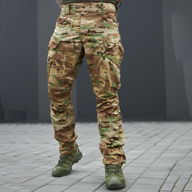 Чоловічі штани "Stalker" ріп-стоп з водовідштовхувальним покриттям мультикам розмір 7XL - зображення 1