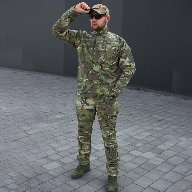 Легка форма "Tactical" ріп-стоп кітель + штани мультикам розмір 2XL - зображення 1