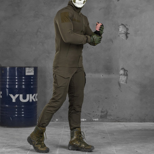 Легкий костюм "Smok" куртка + брюки олива размер 2XL - изображение 2