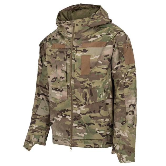 Демисезонная мужская куртка "Hunter" Canvas Streatch с сеточной подкладкой мультикам размер 2XL - изображение 1