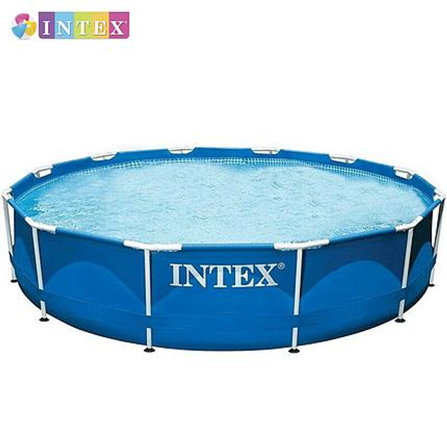 Круглый каркасный бассейн Intex 28210 – купить онлайн на ROZETKA