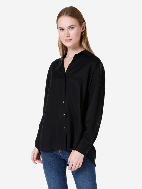 Сорочка оверсайз жіноча Colin's CL1067131-BLK XS-S Чорна від Rozetka на платформі USKIDKA Акція на Сорочка оверсайз жіноча Colin's CL1067131-BLK XS-S Чорна від Rozetka