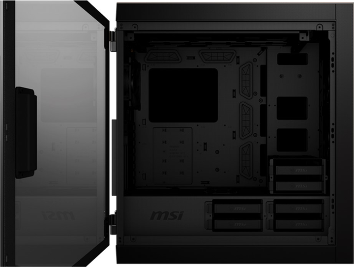 Obudowa MSI MPG SEKIRA 500G Black (306-7G05G21-W57) - obraz 6