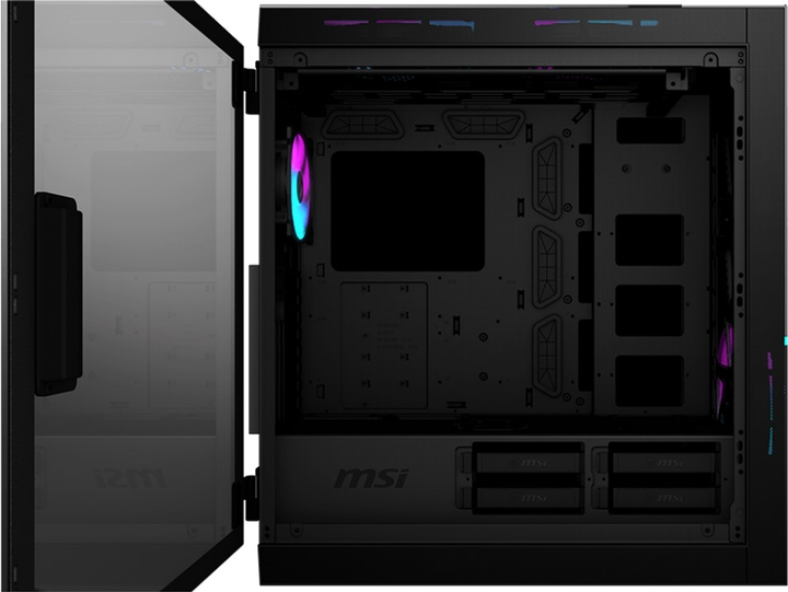 Корпус MSI MPG SEKIRA 500X Black (306-7G05X21-W57) - зображення 6