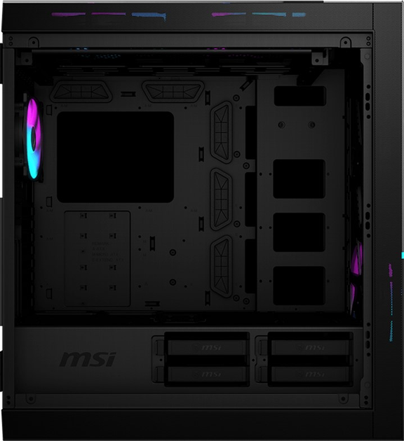 Корпус MSI MPG SEKIRA 500X Black (306-7G05X21-W57) - зображення 7